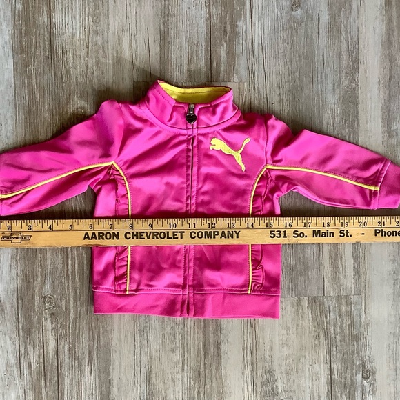 Puma Infant Jacket 6-9 Months Hot Pink - Picture 6 of 6